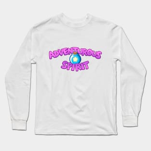 Bottle World: Explore - Adventurous Spirit Long Sleeve T-Shirt